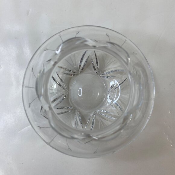 Set of 2 Mikasa Petit Points Cut Crystal Votive Vase Candle Holders - Picture 3 of 10